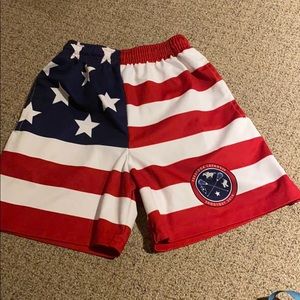 American Flag Shorts